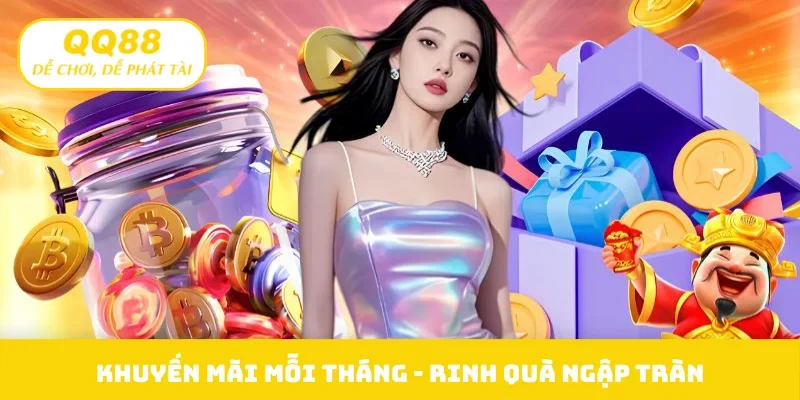 Khuyến mãi mỗi tháng