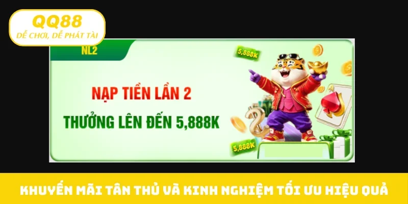 Khuyến mãi tân thủ và kinh nghiệm tối ưu hiệu quả